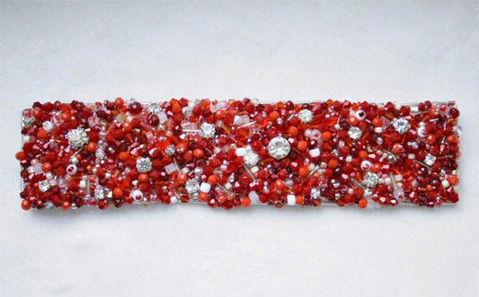 Bratara „Strawberry Rush” – piesa handmade