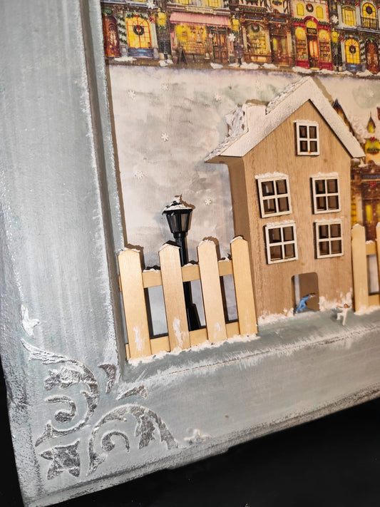 Fereastră spre Orașul Zăpezii