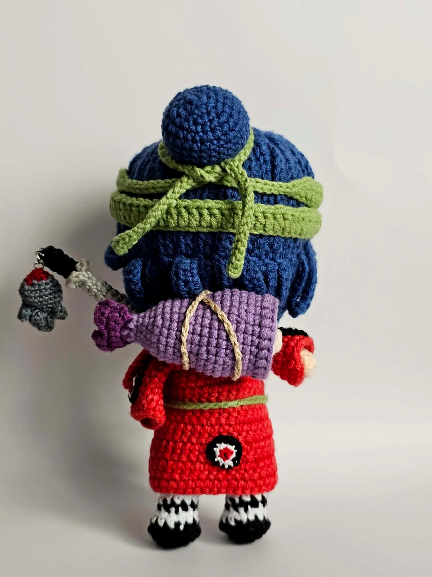 Kenji – Brawl Stars | Papușă croșetată handmade