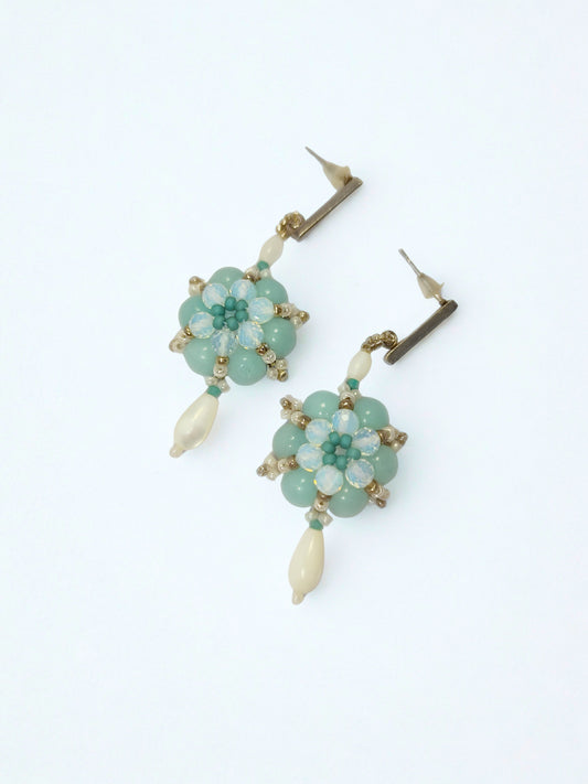 Cercei „Flower Moon Drop”-piesa unicat