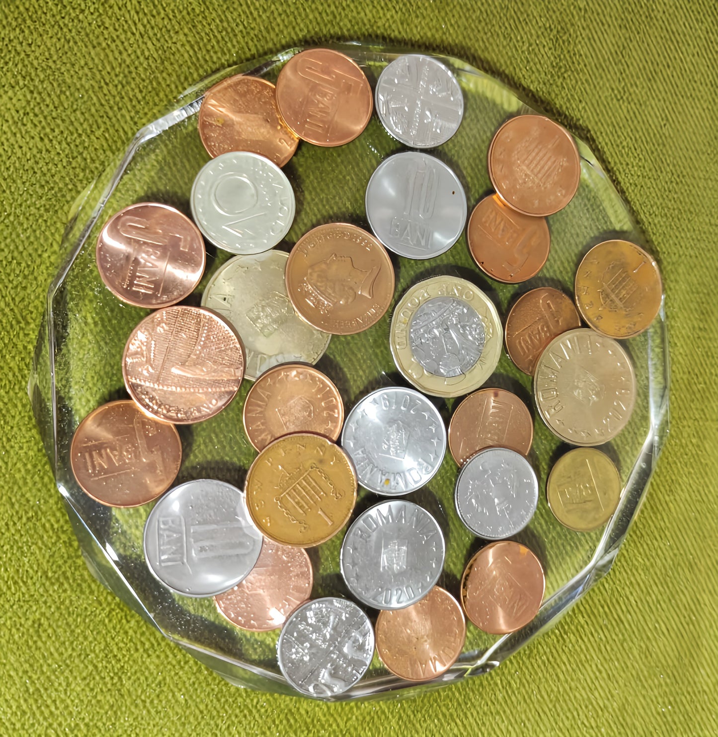 Set coastere „Aici sunt banii dumneavoastră” - Piese LEGO & Monede