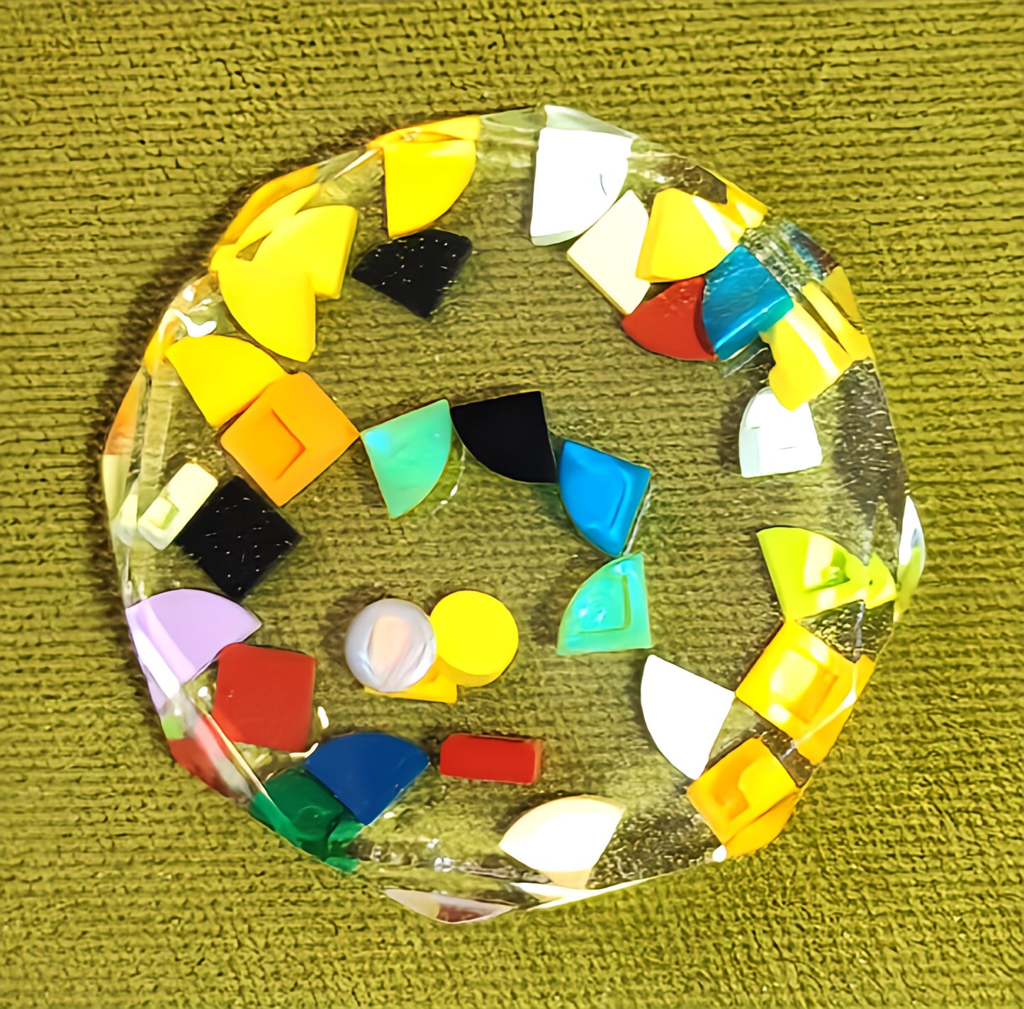 Set coastere „Aici sunt banii dumneavoastră” - Piese LEGO & Monede