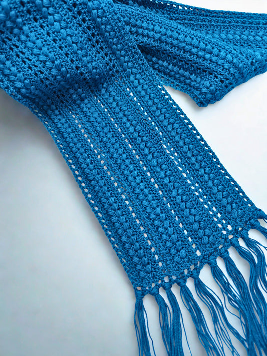 Sal „Blue Silk Whisper” – crosetat manual