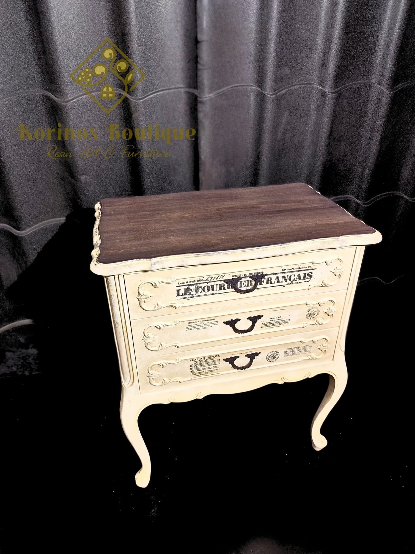 Noptieră „Paris Taupe”