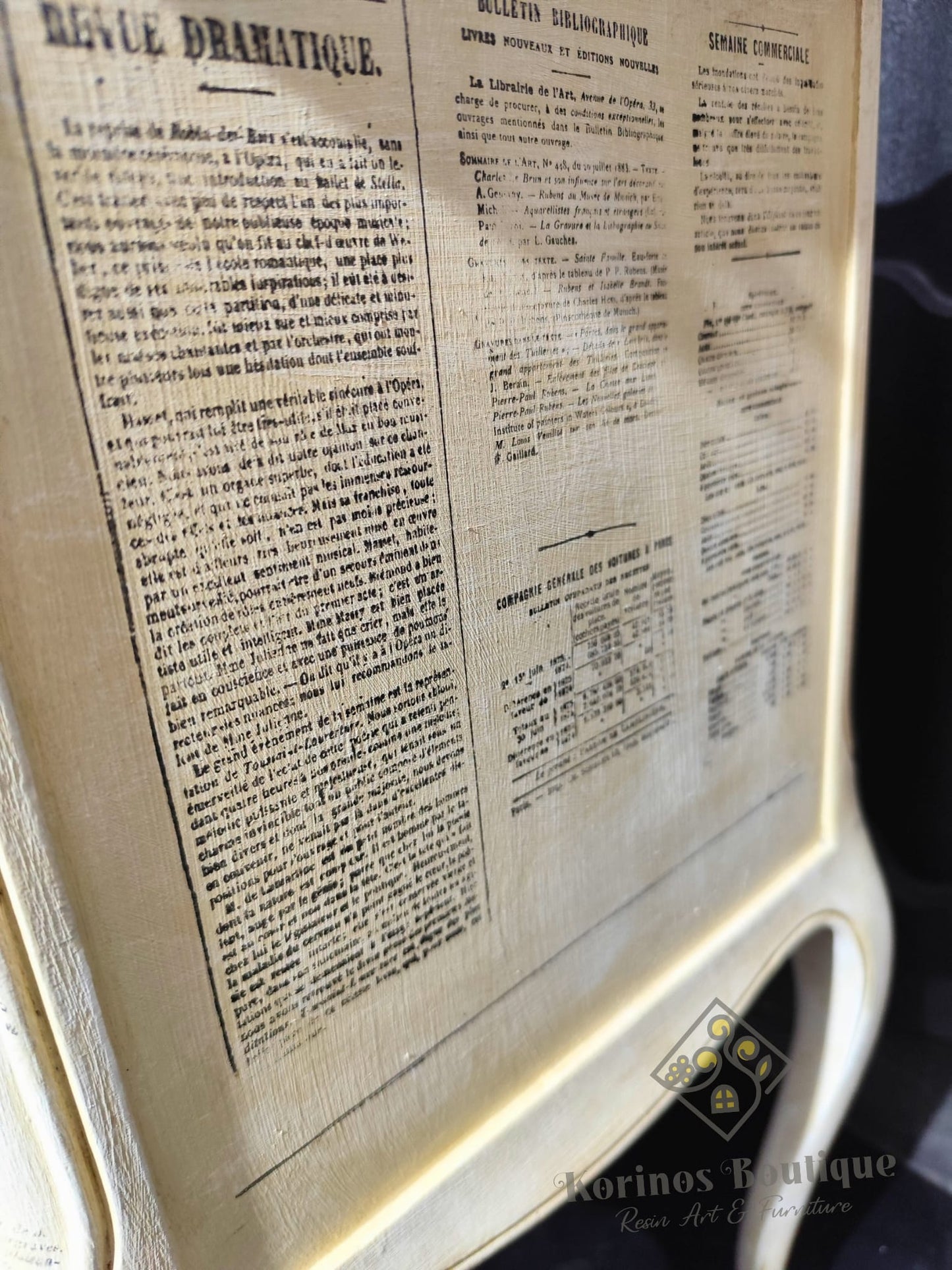 Noptieră „Paris Taupe”