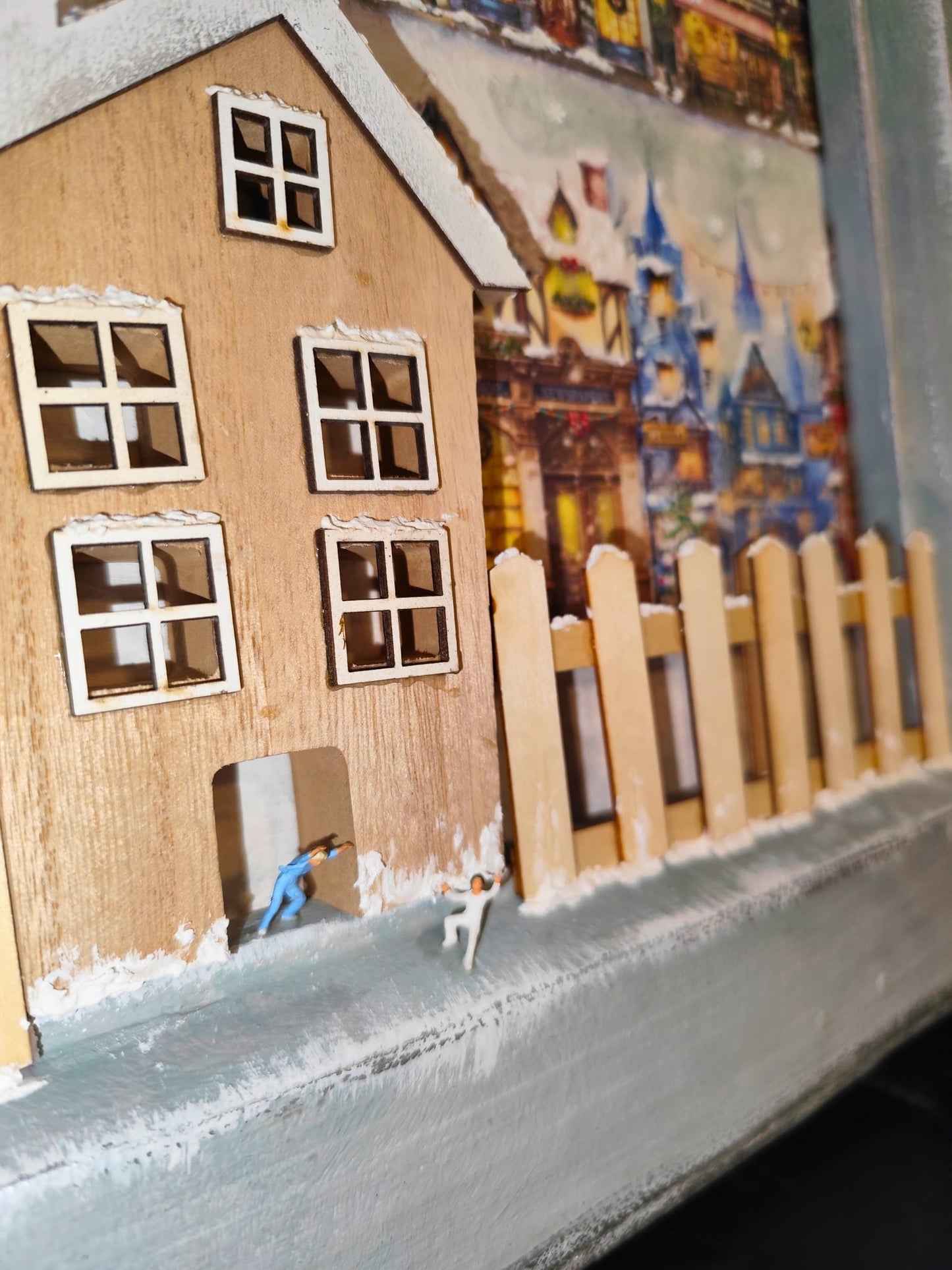 Fereastră spre Orașul Zăpezii