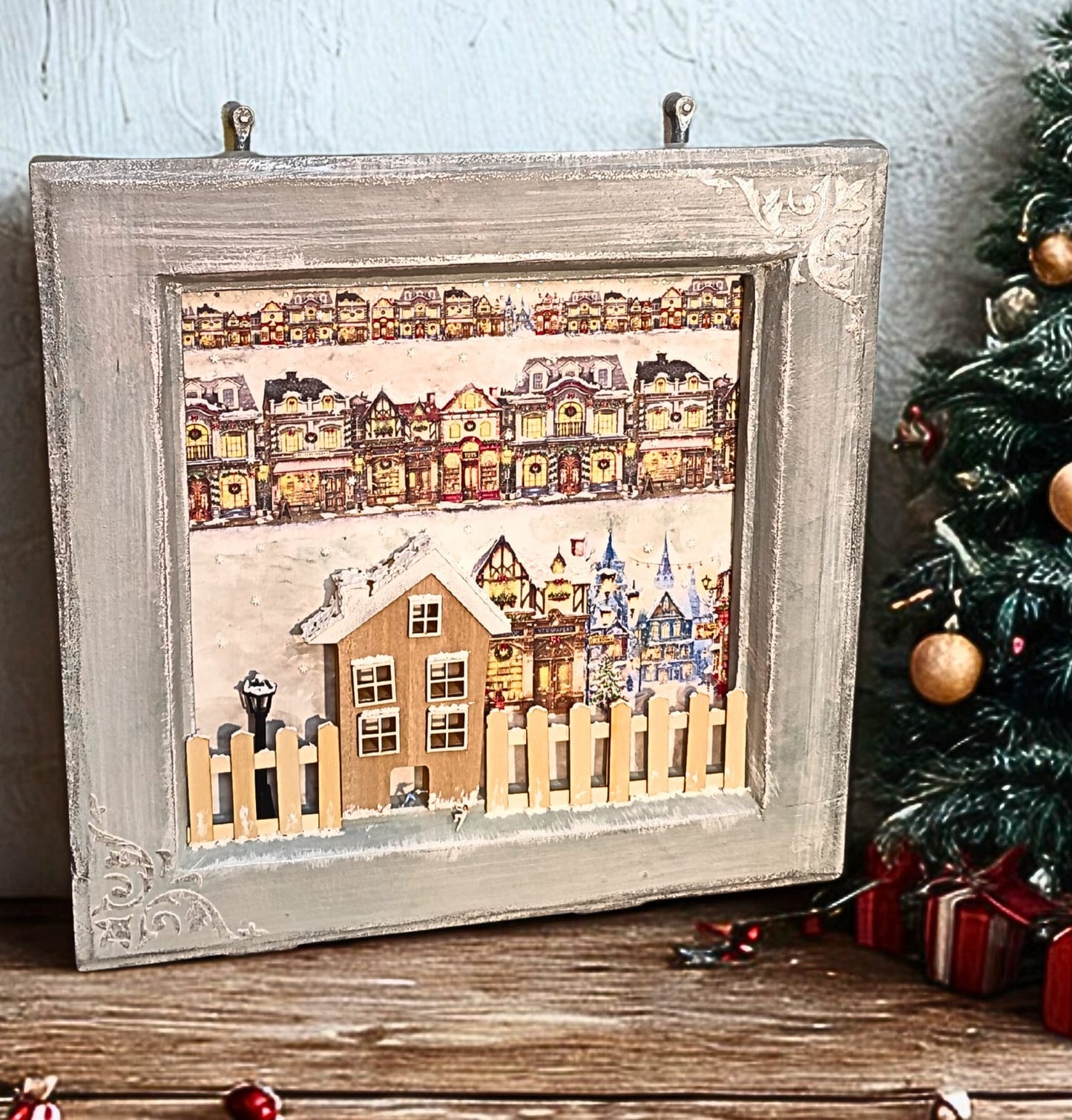 Fereastră spre Orașul Zăpezii