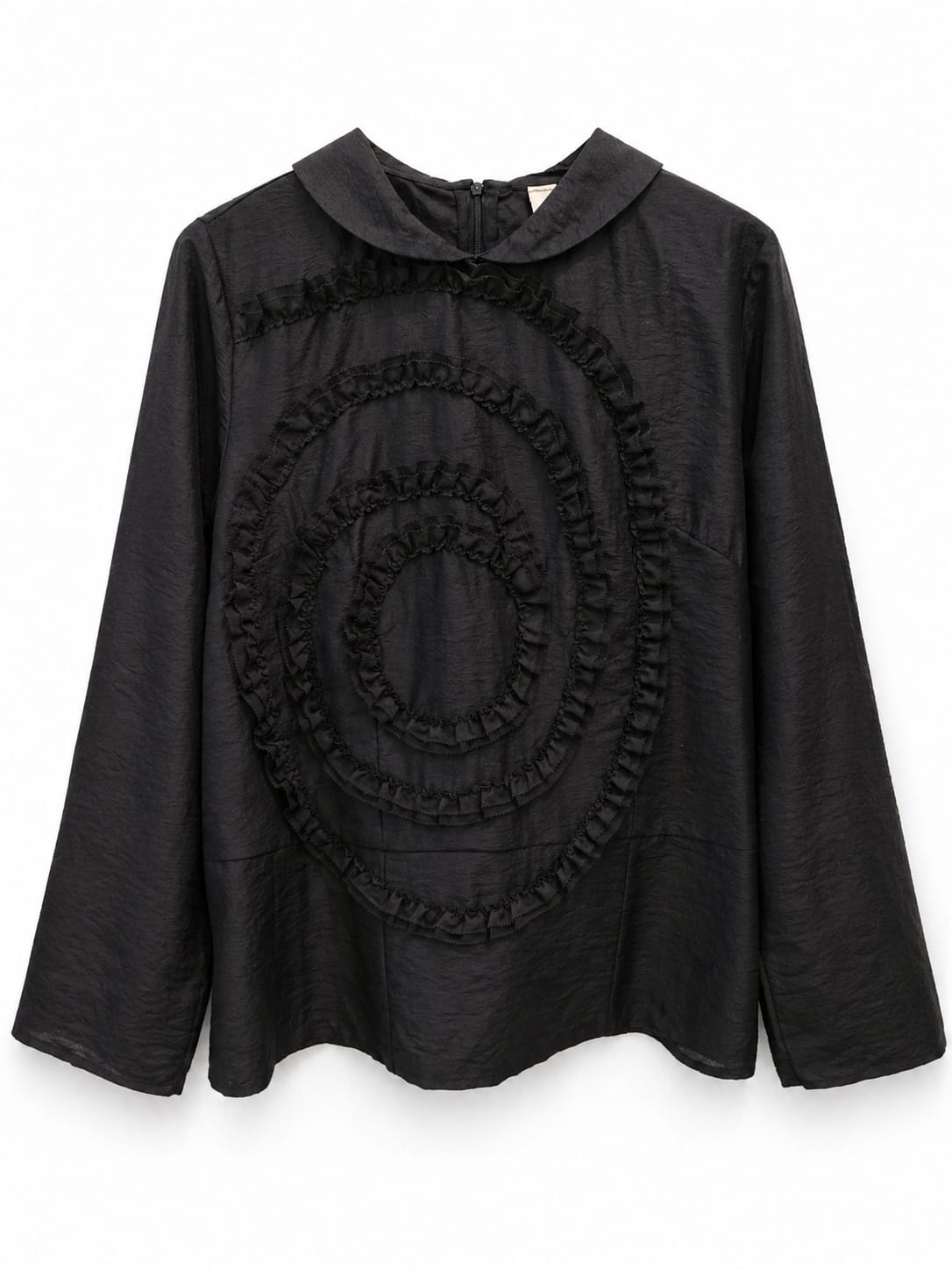 Bluză albă/neagră Wendy Trendy „Lucca” - Made in Italy